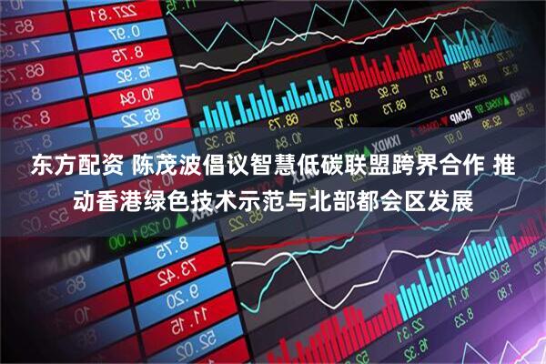东方配资 陈茂波倡议智慧低碳联盟跨界合作 推动香港绿色技术示范与北部都会区发展