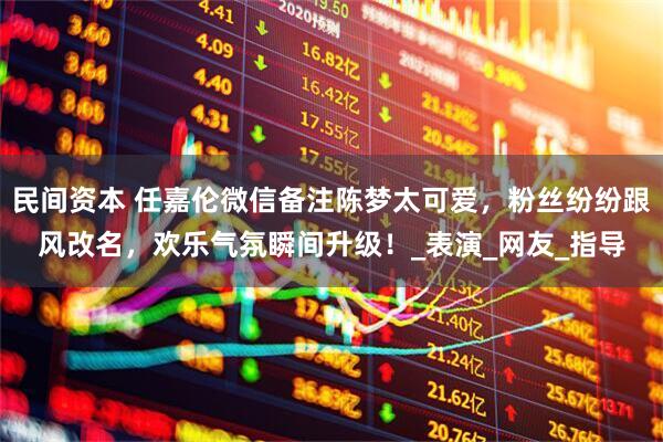 民间资本 任嘉伦微信备注陈梦太可爱，粉丝纷纷跟风改名，欢乐气氛瞬间升级！_表演_网友_指导